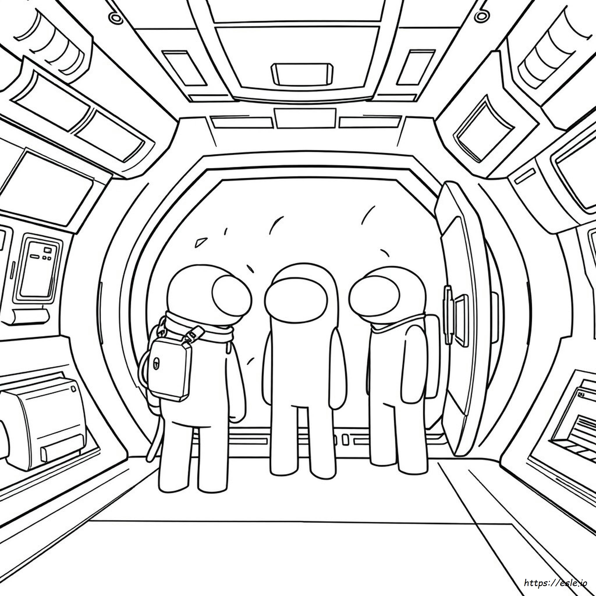 Coloring Pages Kolorowanki Among Us
