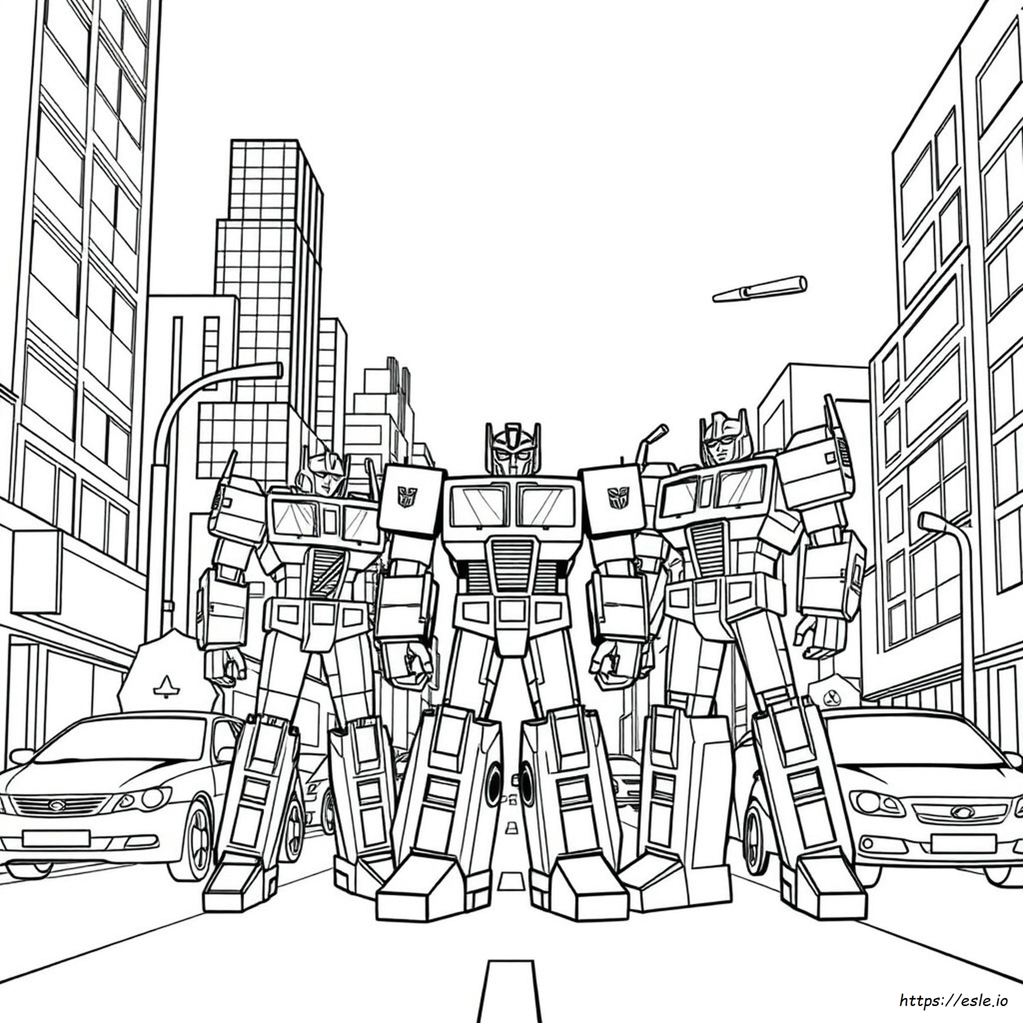 Coloring Pictures Of Transformers