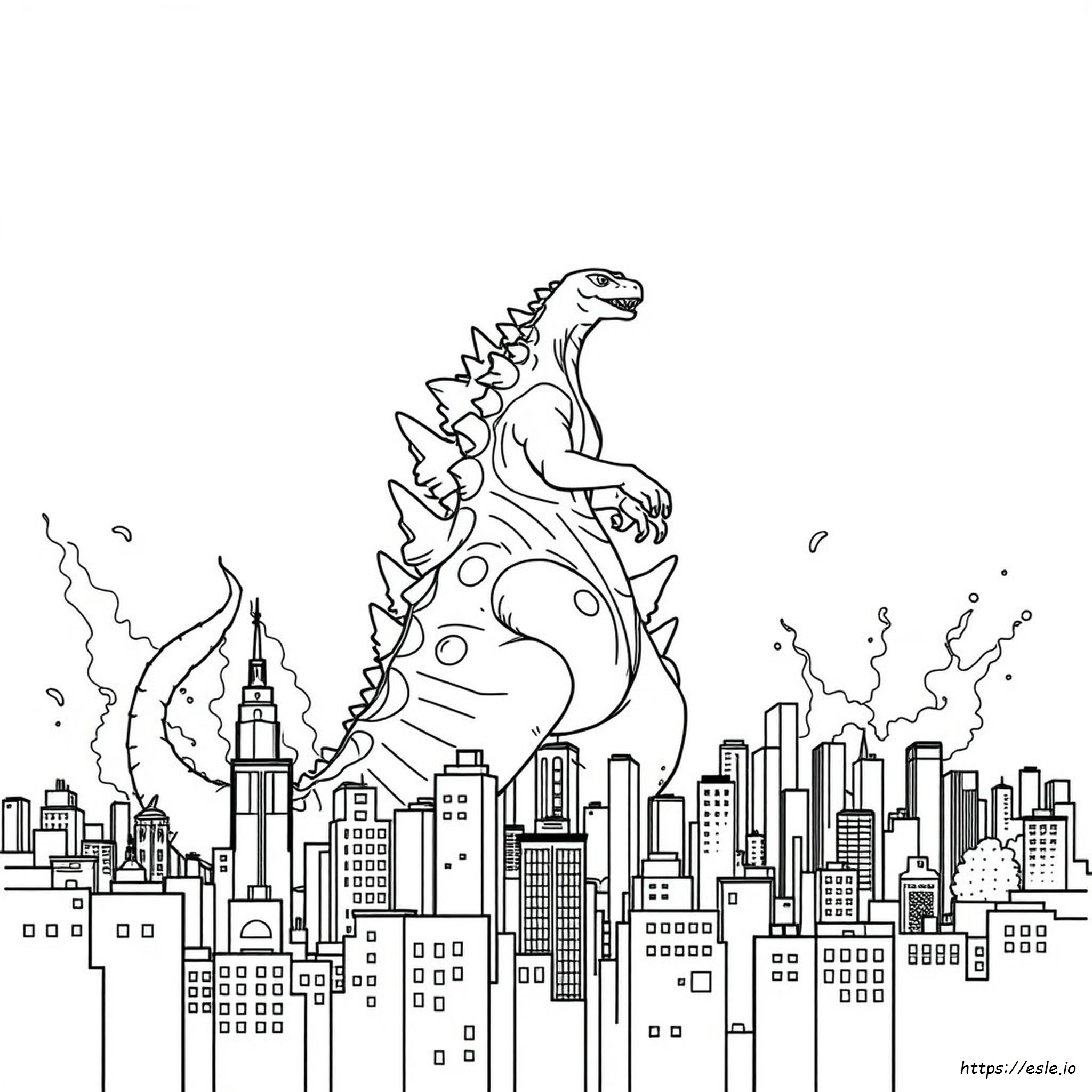 Godzilla Ultima Coloring Pages