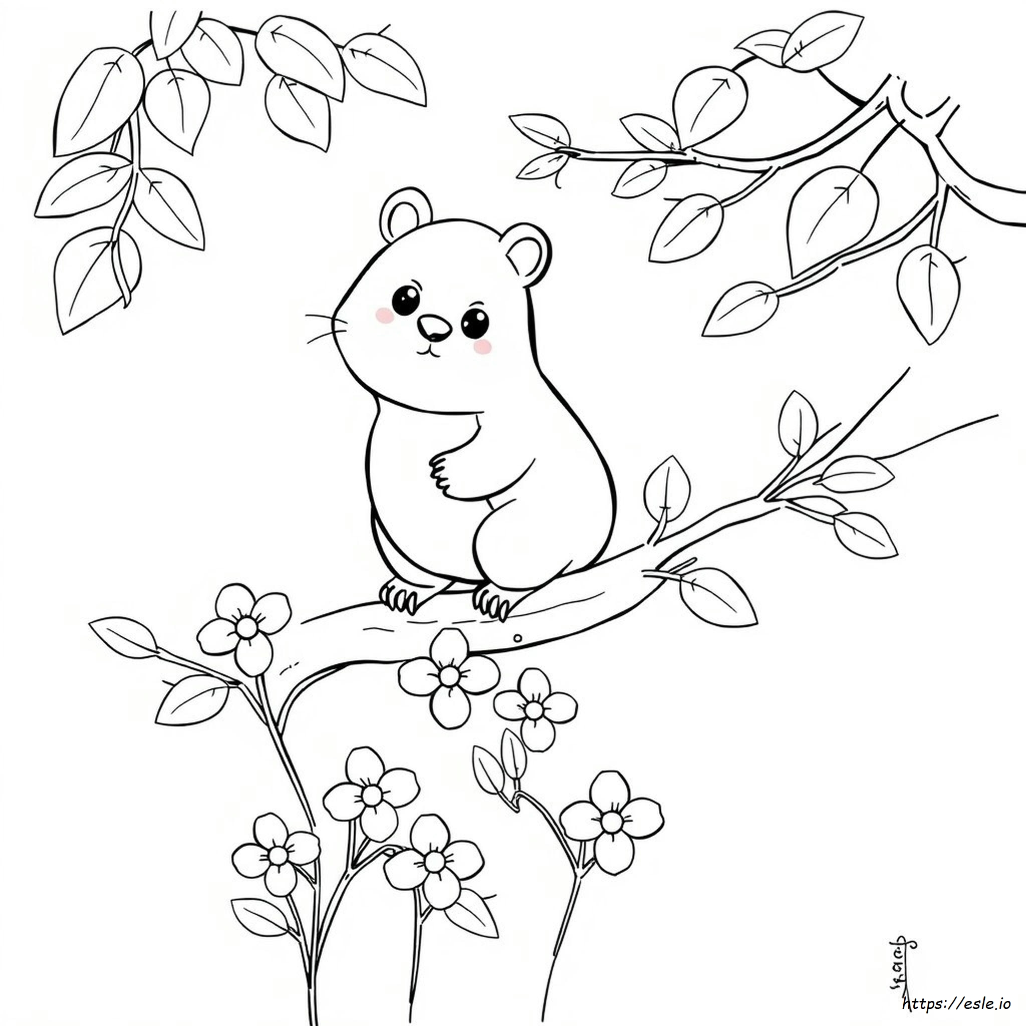 Hamtaro Kleurplaten kleurplaat