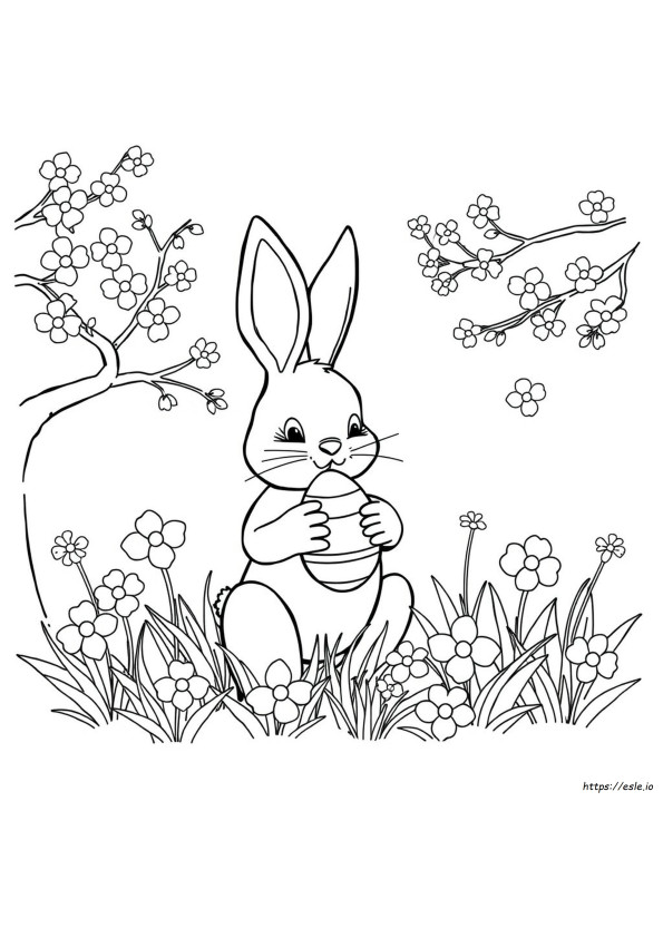 Páginas Para Colorear De Pascua Imprimibles Gratis