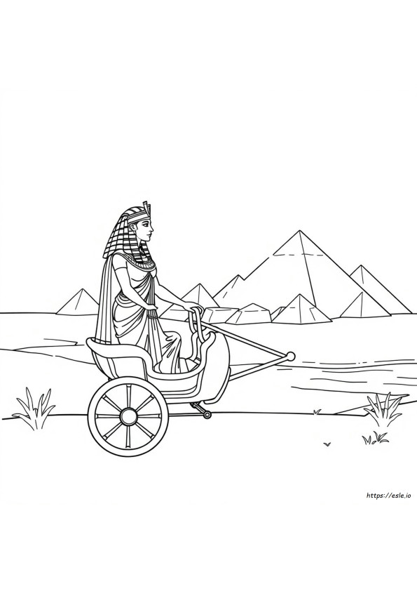 Coloriage Cléopâtre