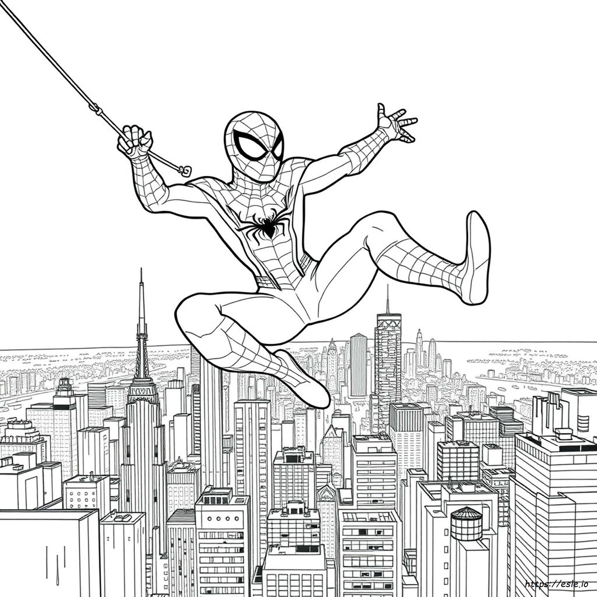 Coloring Spiderman Homecoming Da Colorare