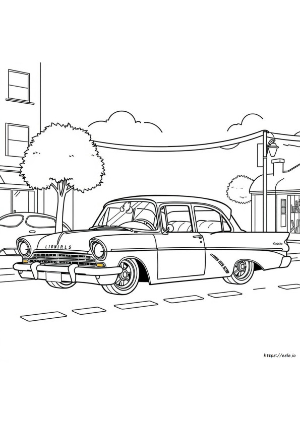 Lowrider Da Colorare