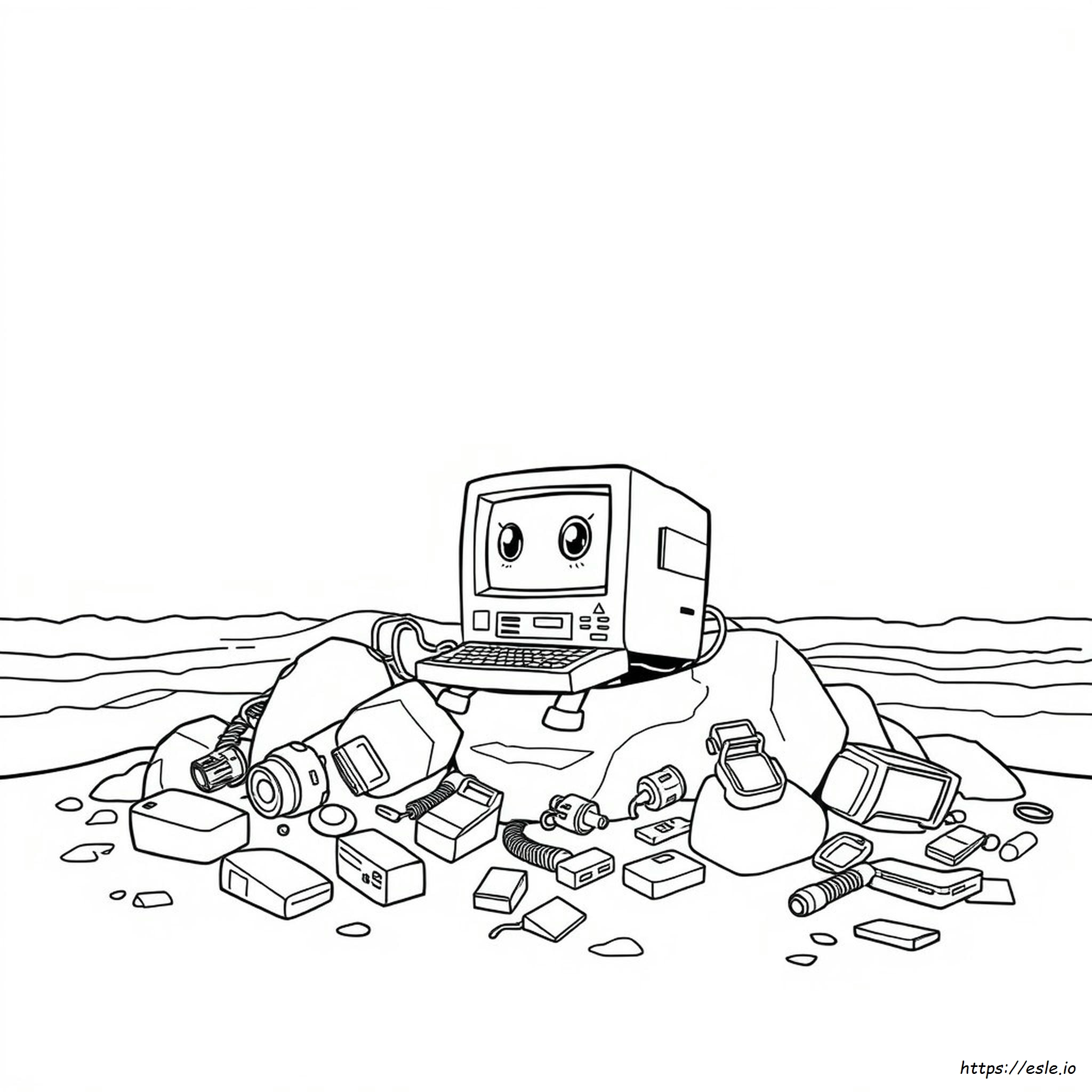 Chipwrecked Kleurplaten kleurplaat