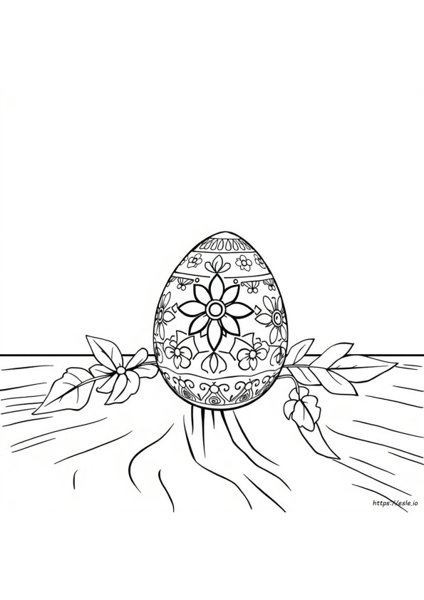 Páginas Para Colorear De Pysanka