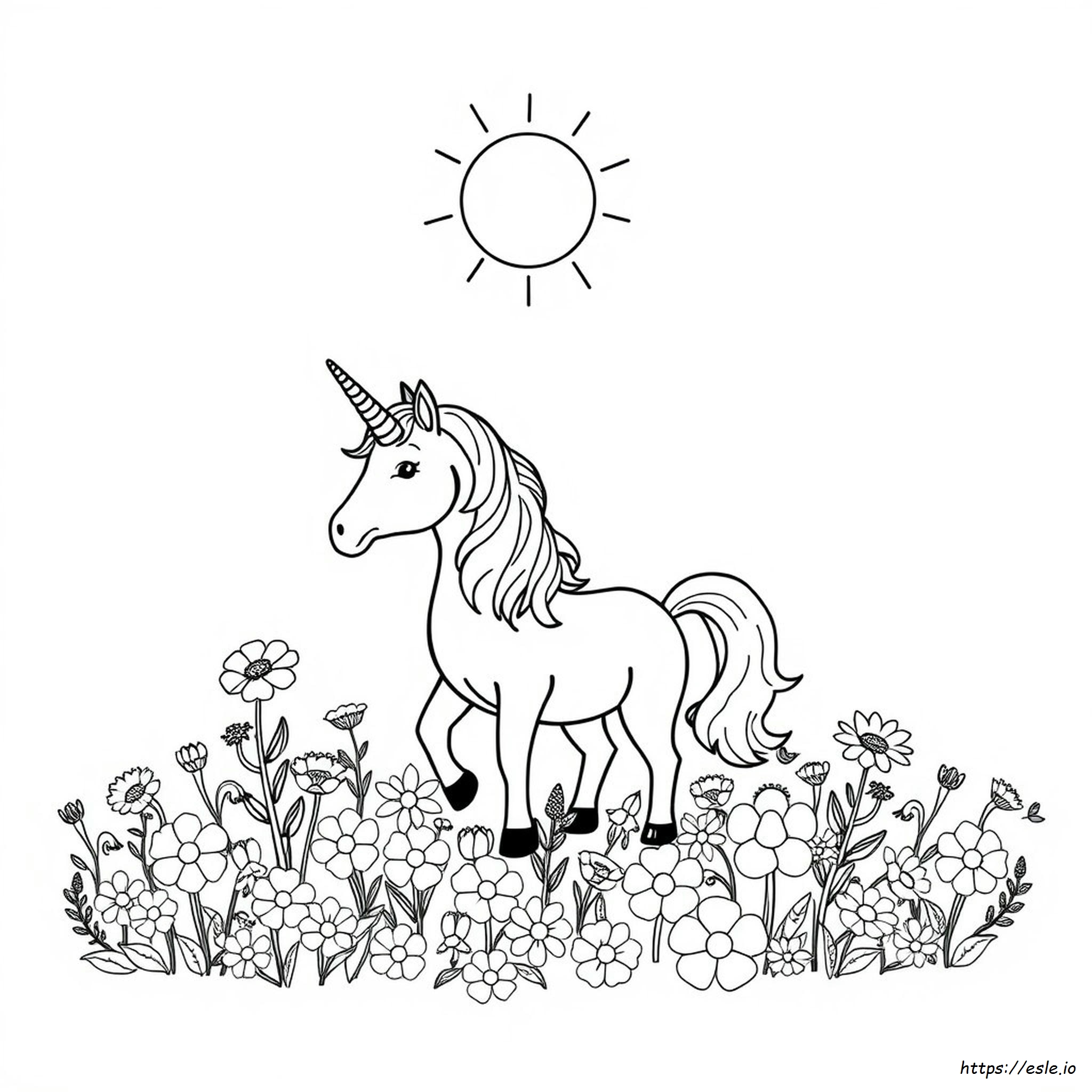 Unicorno Da Colorare