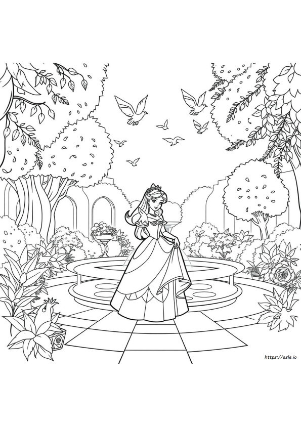 Disney Prinsessa Värityskuvat