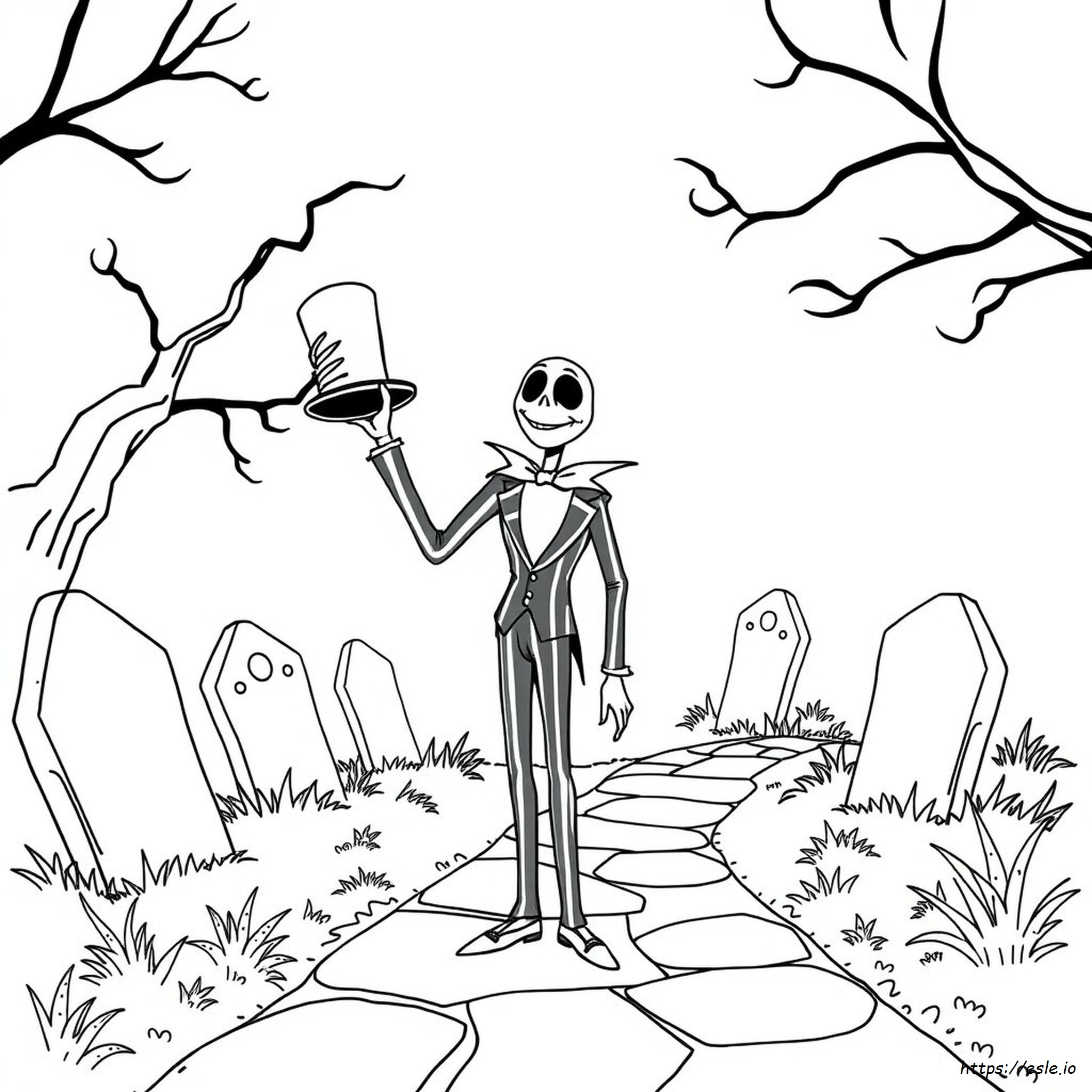 Gambar Mewarnai Beetlejuice