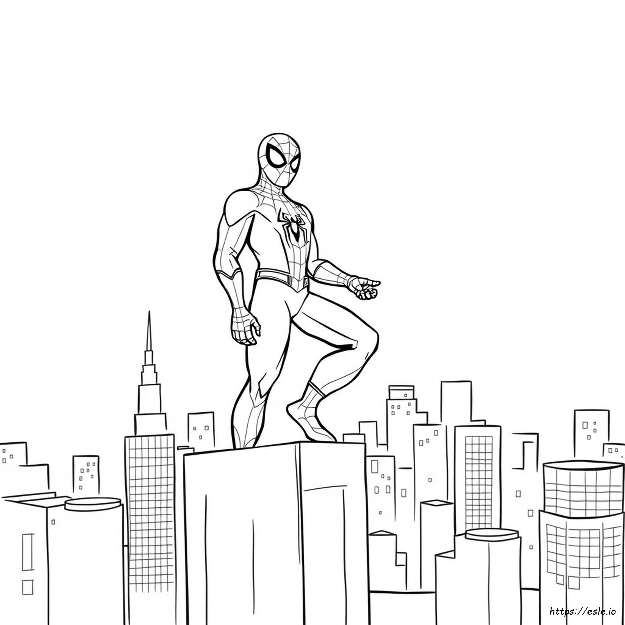 Free Spiderman Coloring Pages Pdf