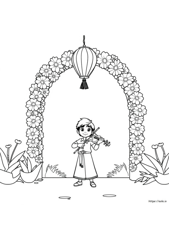 Kolorowanki Coco The Movie