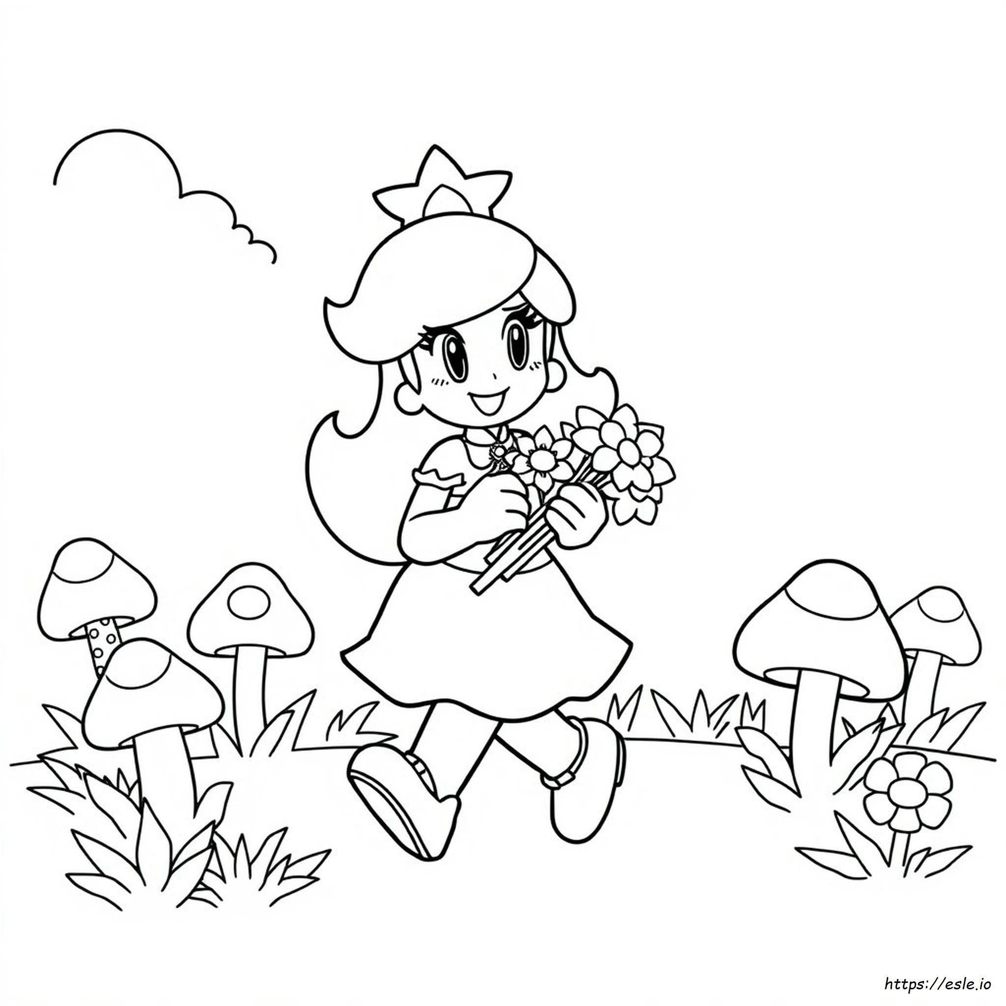 Kolorowanki Super Mario Rosalina