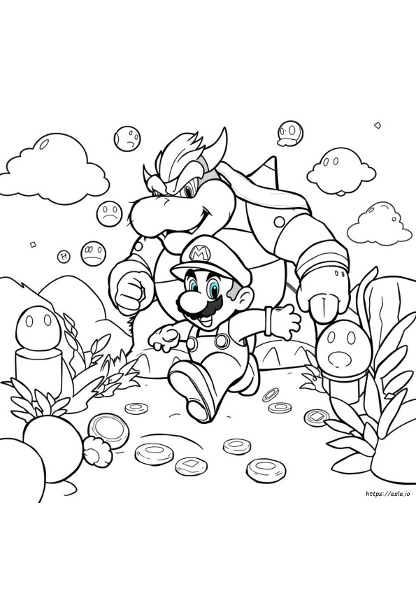 Coloriages Super Mario Odyssey Gratuits À Imprimer