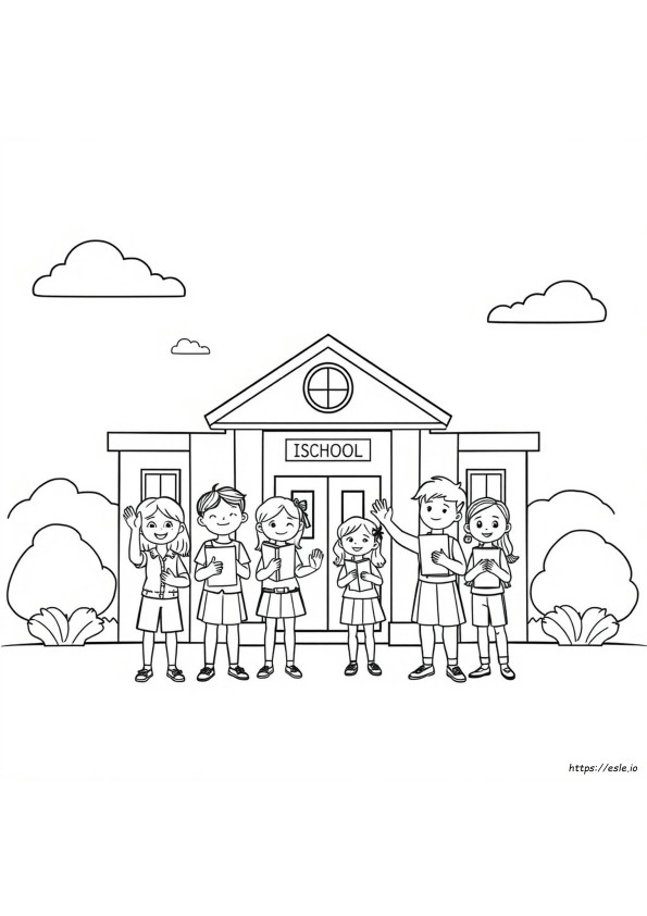 Coloriages D'écoles