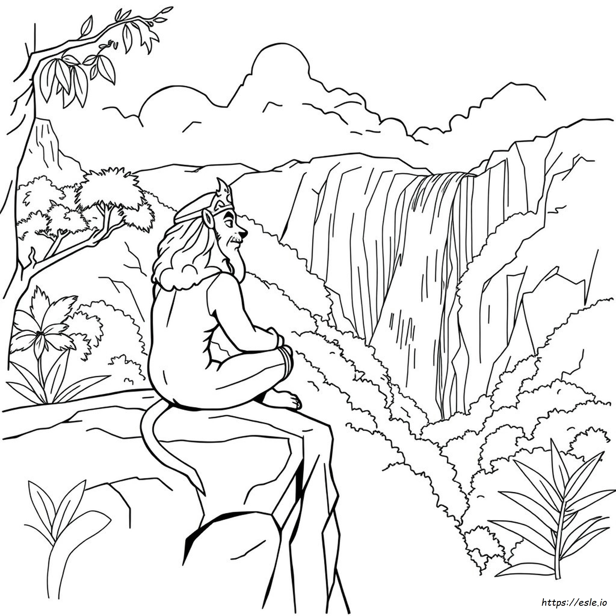Rajah Coloring Page