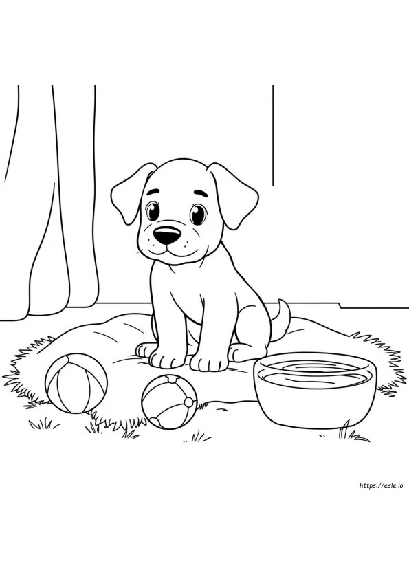 Puppy Coloring Pictures Printable