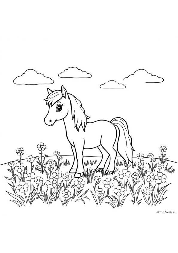 Cute Pony Coloring Pages