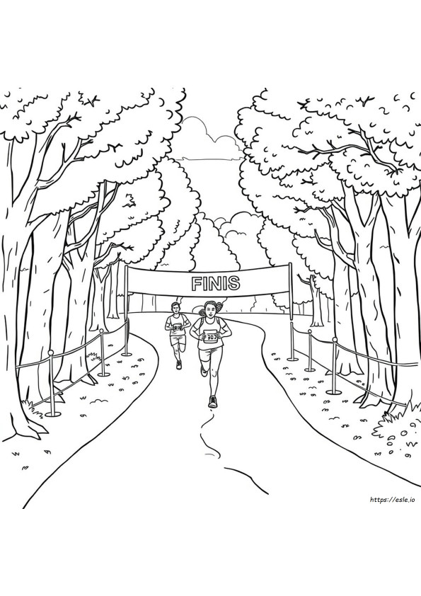 Kolorowanki Maraton