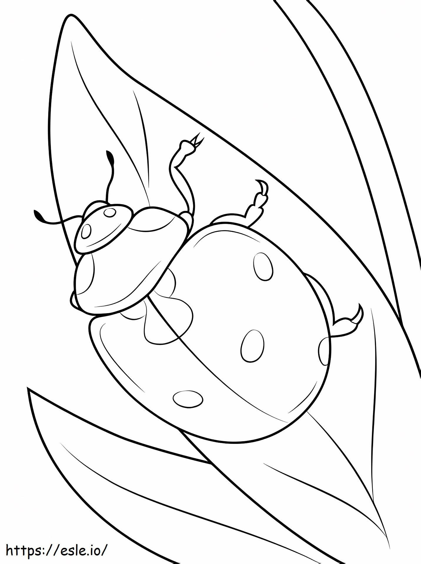 Ladybug1 coloring page