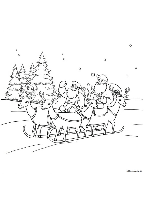 Kerst Kleurplaten Van De Kerstman