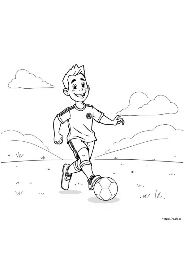 Kolorowanka Ronaldinho Do Kolorowania