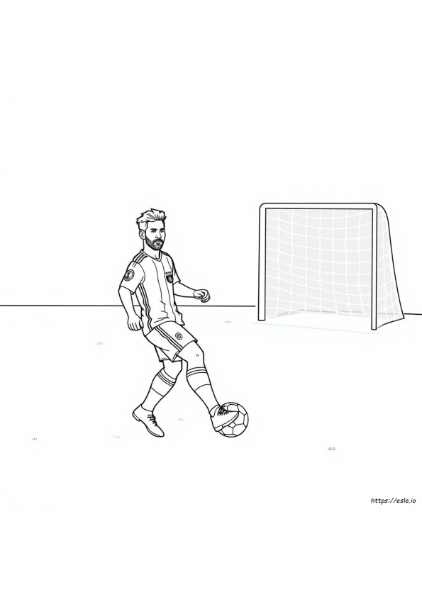 Messi Kolorowanki 2021