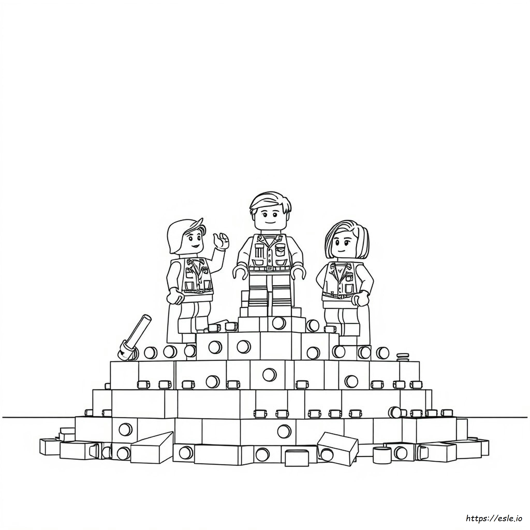 Lego Movie Coloring Sheets
