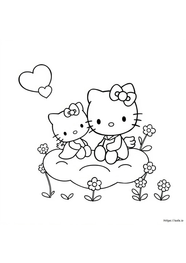 Personajes De Hello Kitty Para Colorear Imprimibles