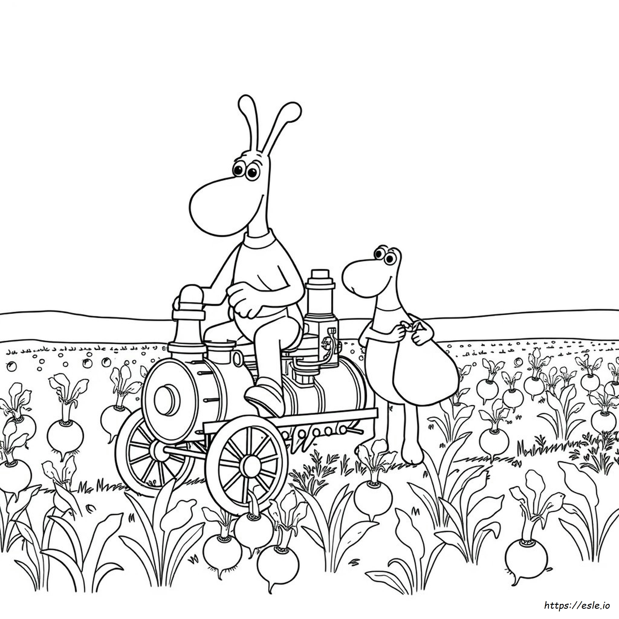 Wallace Und Gromit Ausmalbilder