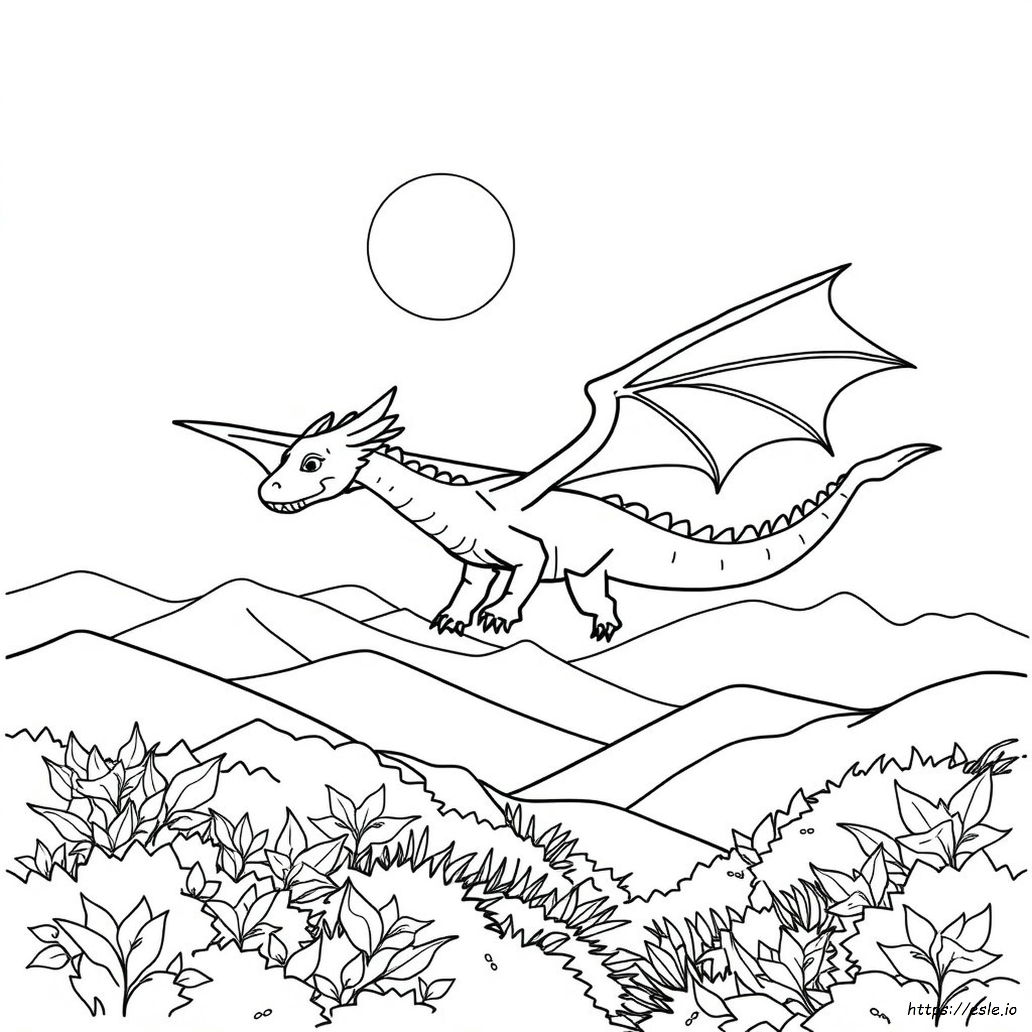 Dragon Colouring Pages Printable