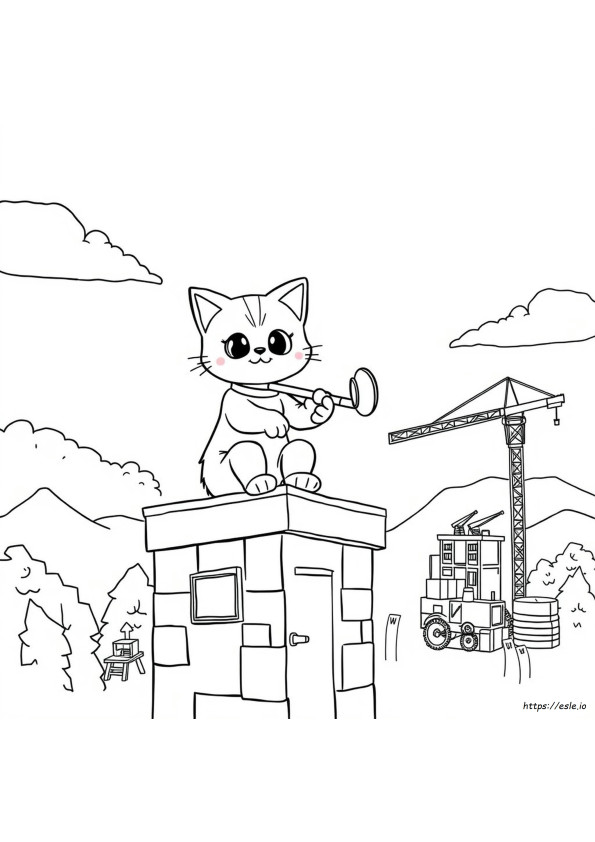 Meowdas Fortnite Kolorowanka