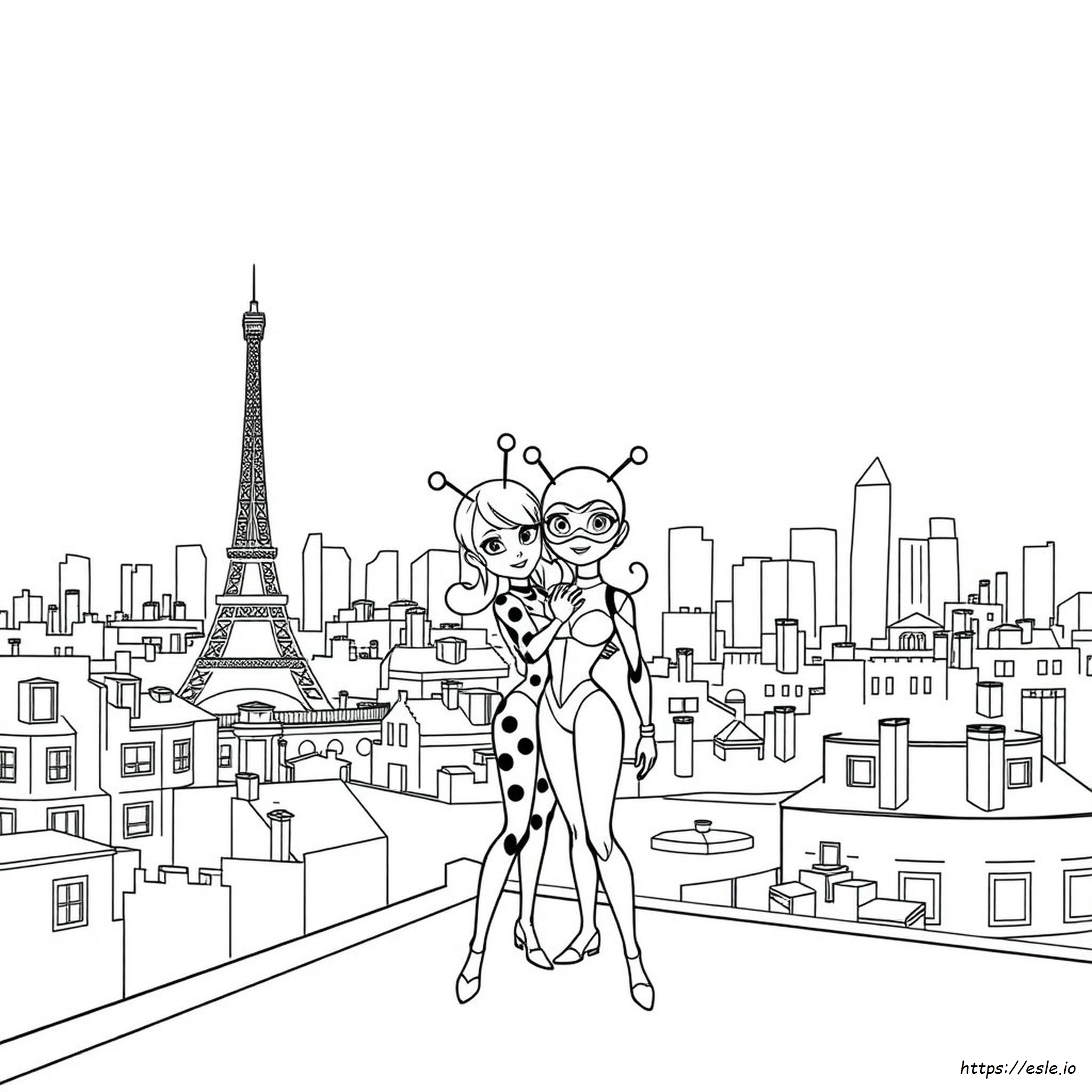Printable Miraculous Miraculous Ladybug Coloring Pages All Characters