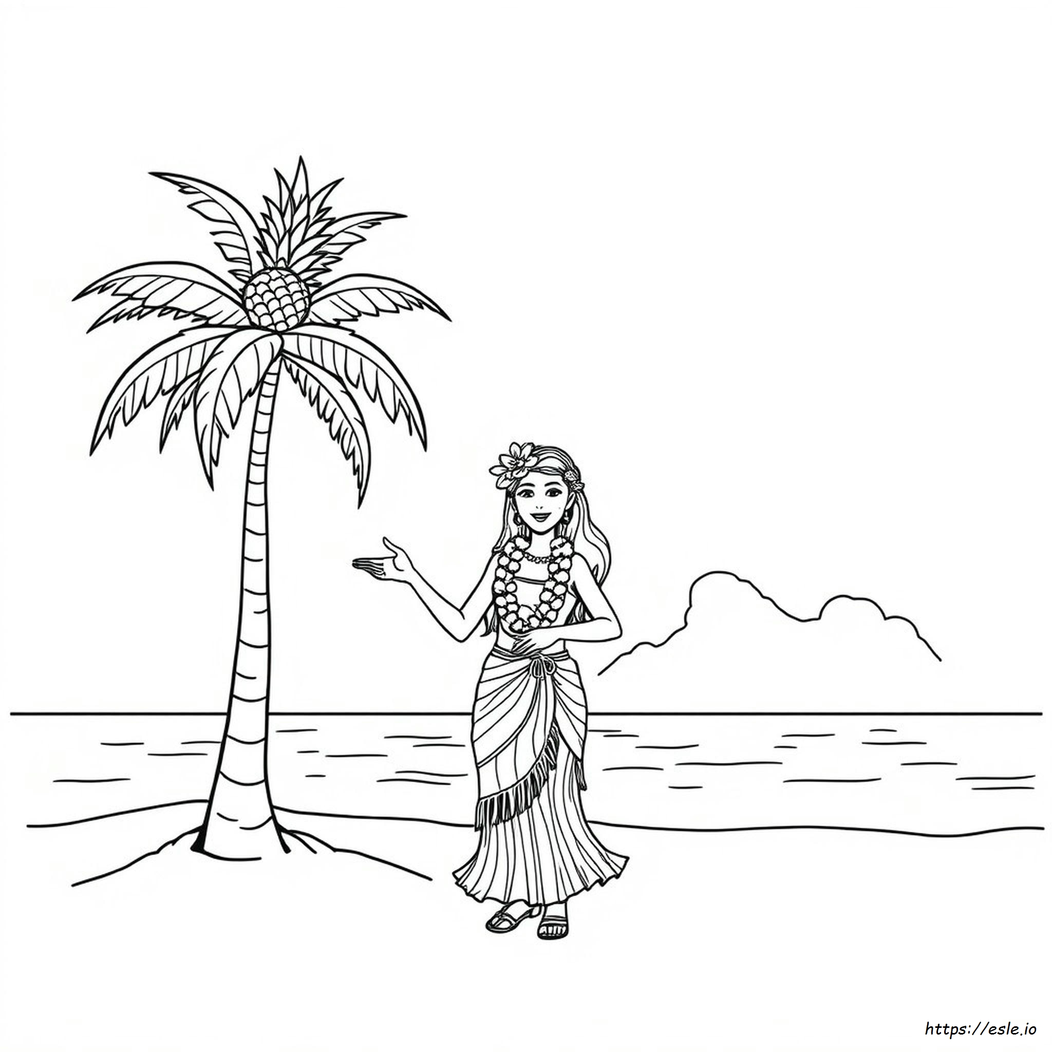 Hawaiian Coloring