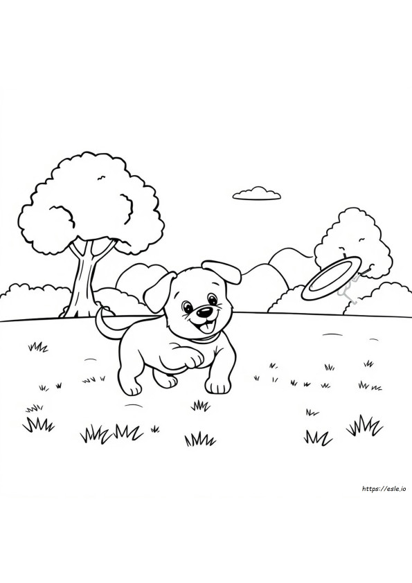 Puppy Coloring Sheets