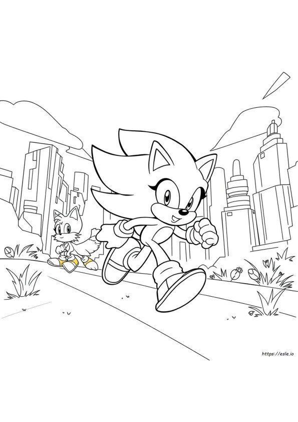 Kolorowanki Z Postaciami Sonic Boom