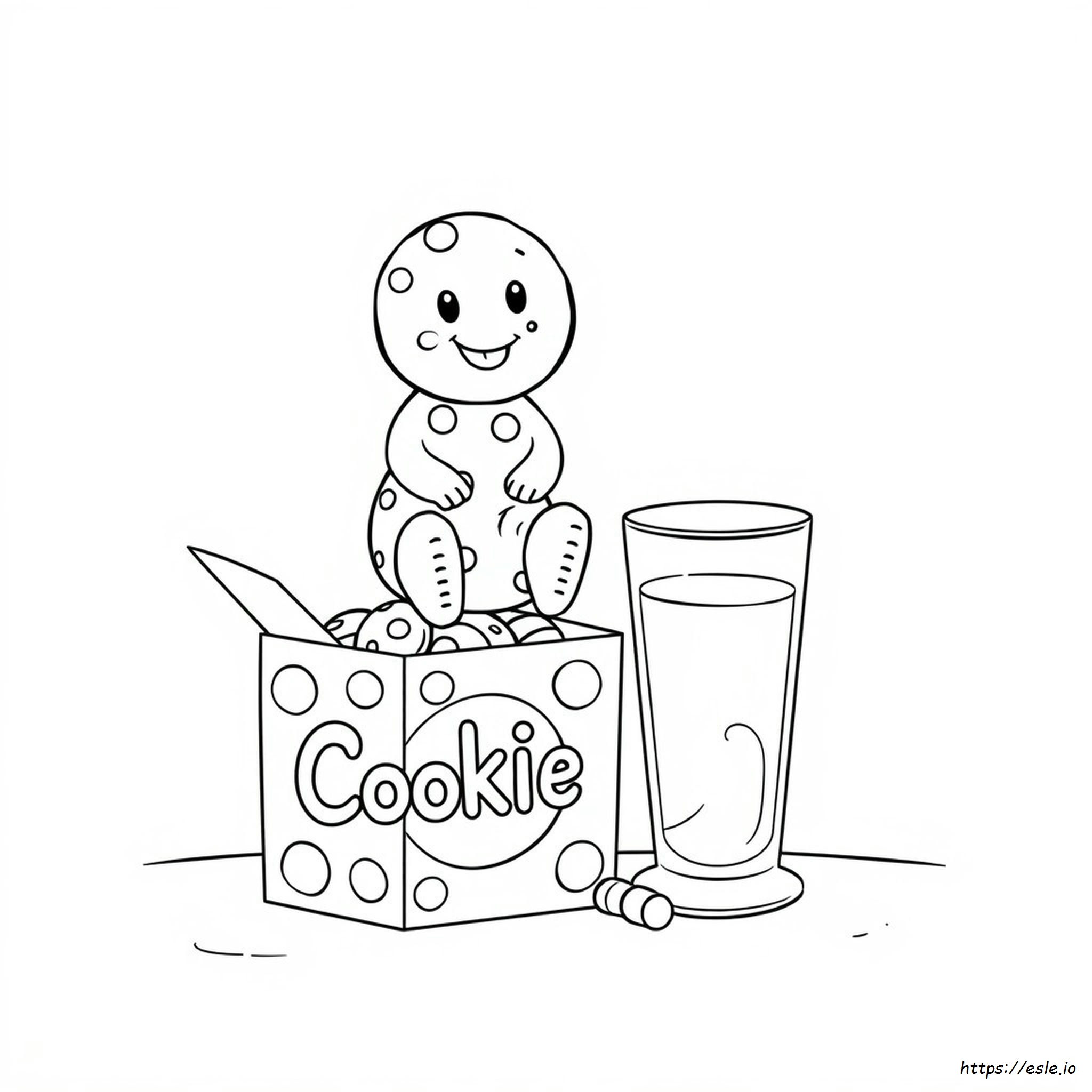 Cookie Jar Coloring Page Printable