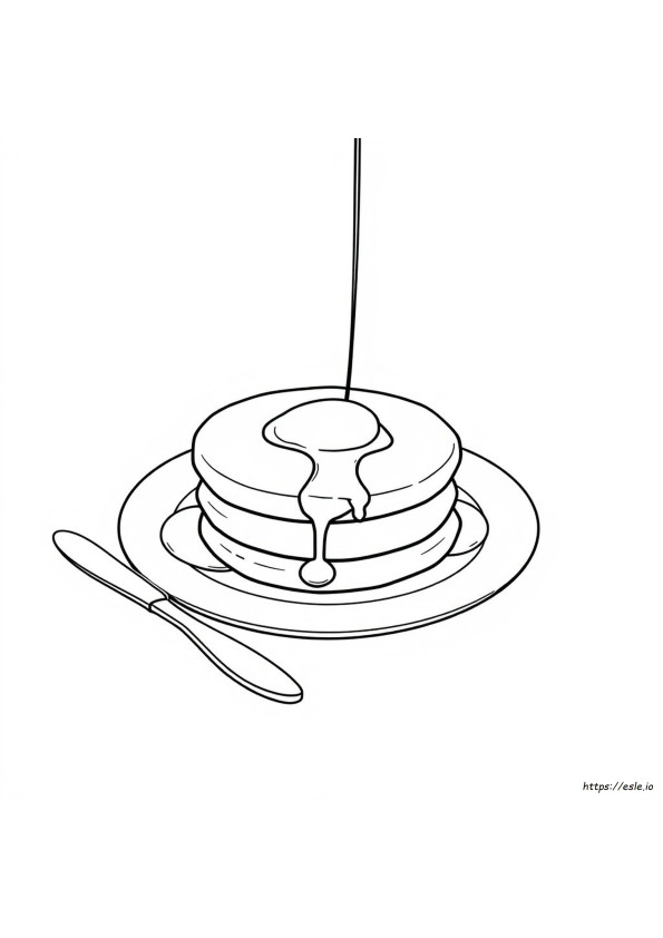 Coloriage Crêpes