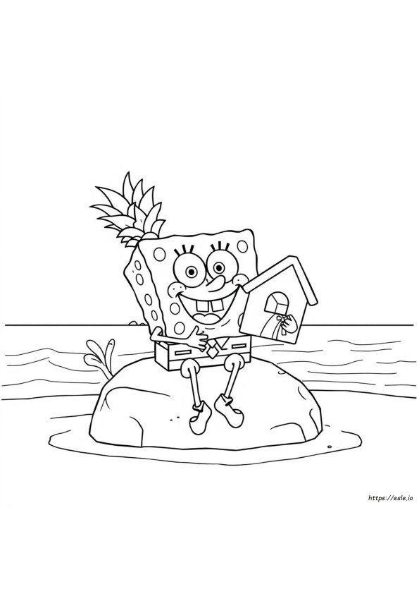 Bob Esponja Para Colorear Pdf