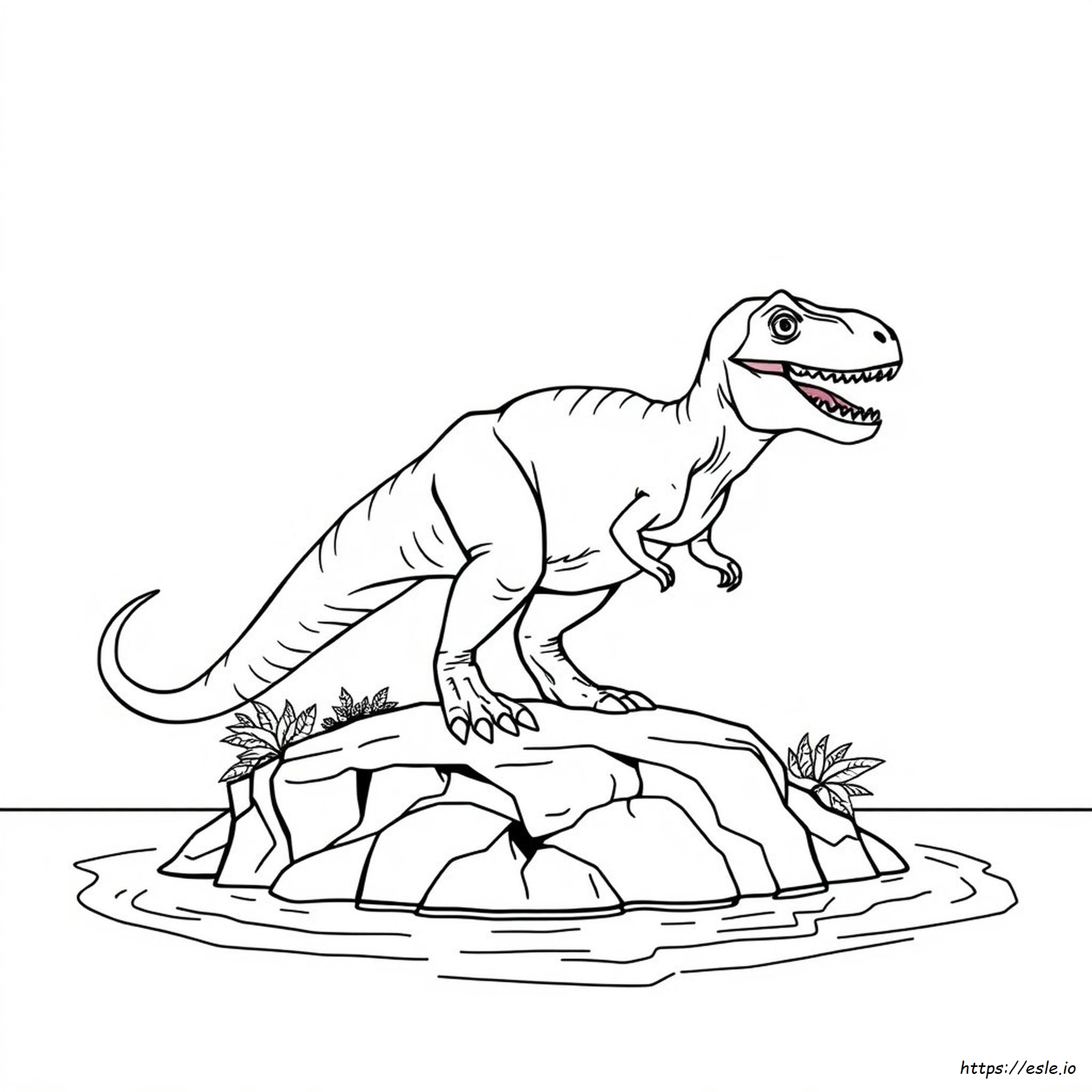 Indominus Rex Da Colorare