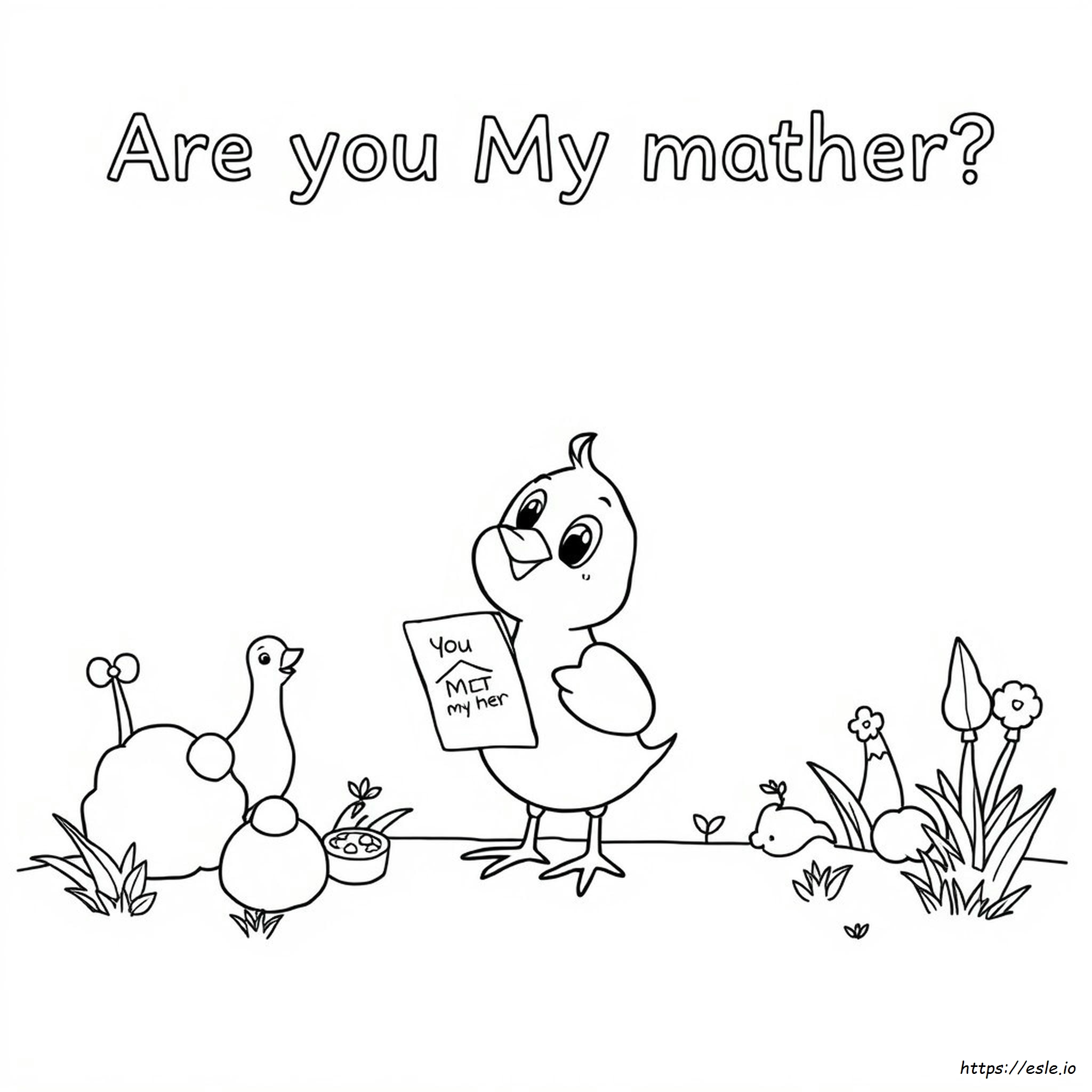 Coloriages Es-Tu Ma Maman