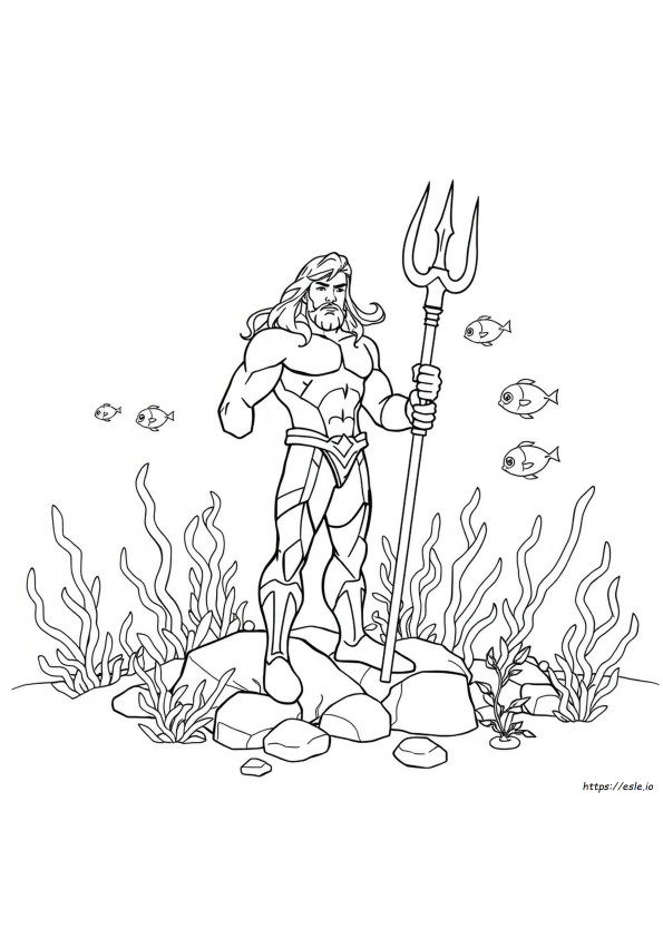 Aquaman Ausmalbilder