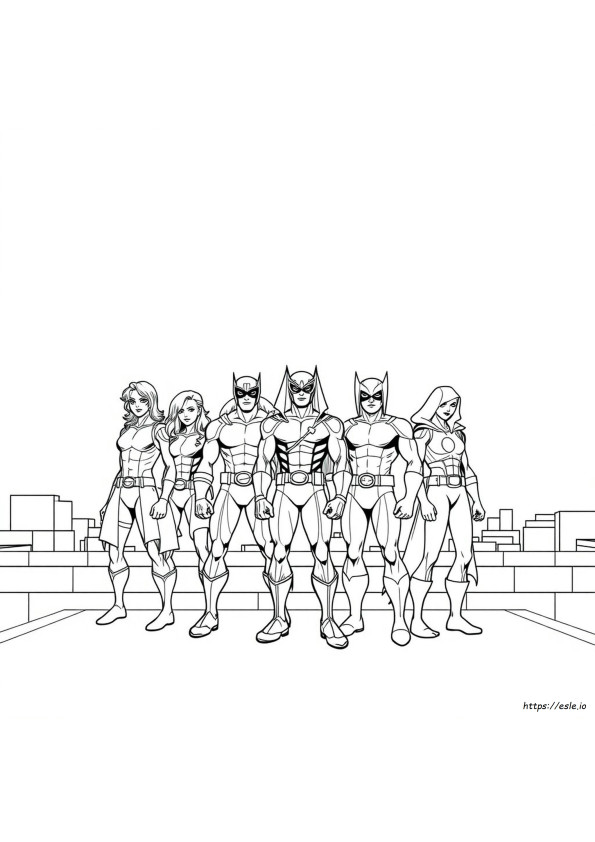Coloriage X-Men