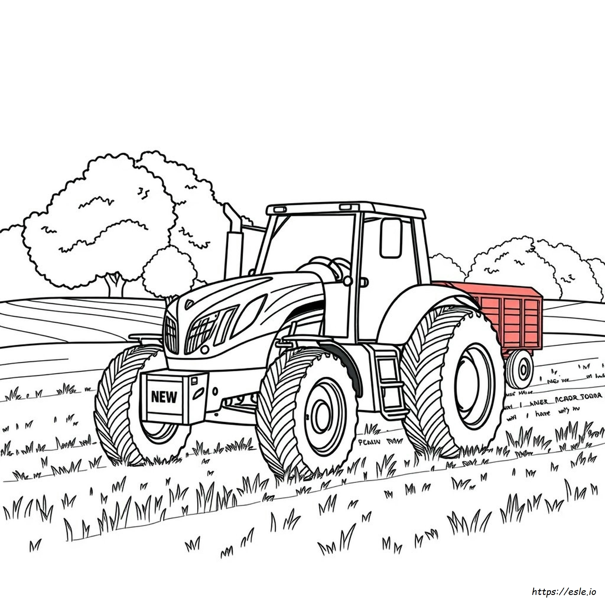 Printable New Holland Colouring Pages