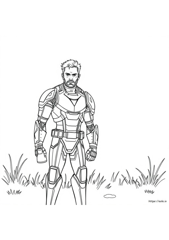 Coloriages Tony Stark