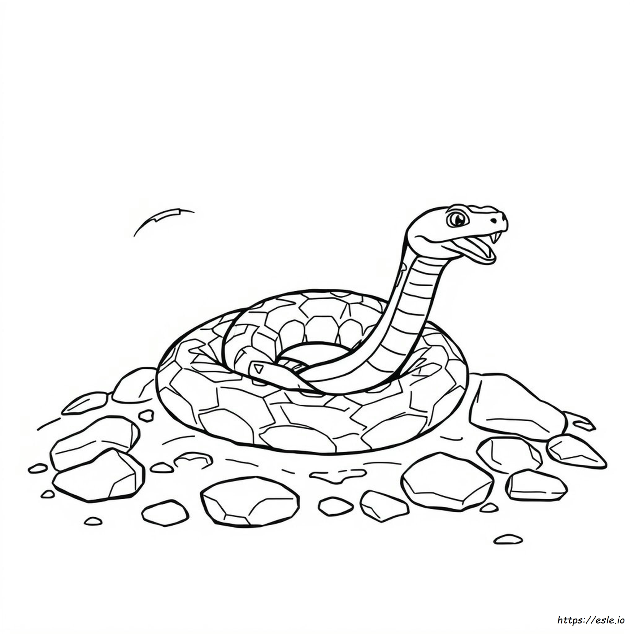 How To Color A Rattlesnake