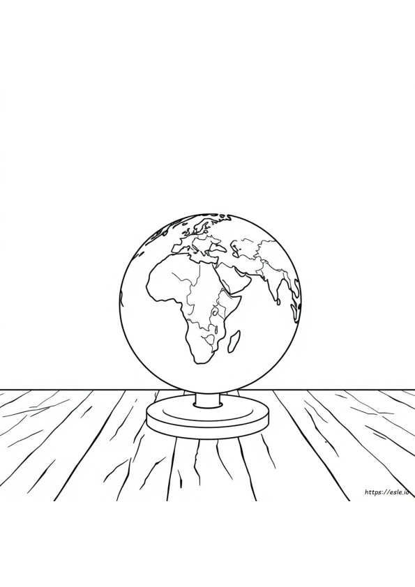 Pagina Da Colorare Gratuita Del Mondo