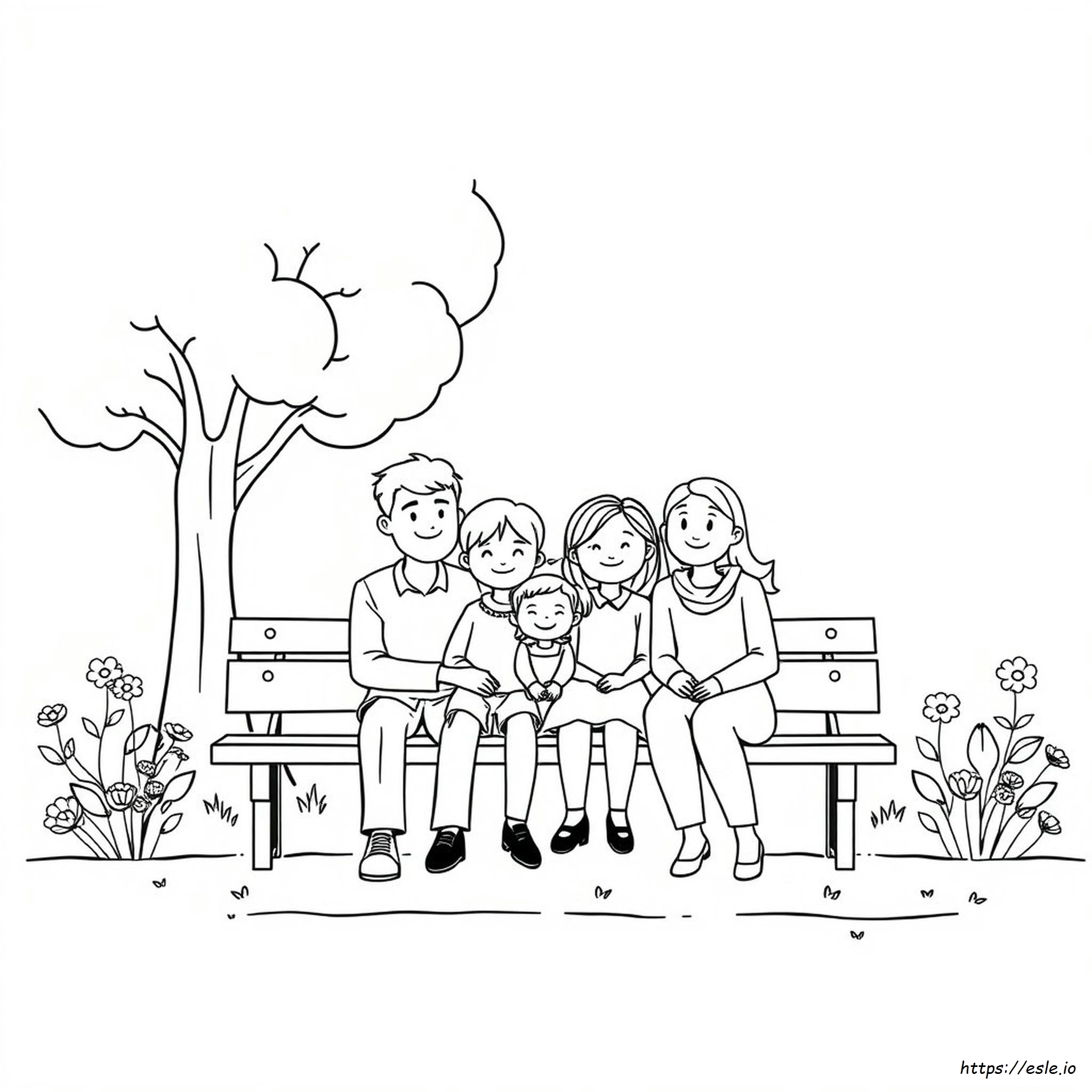 Coloriages Famille Gratuits Pour Enfants