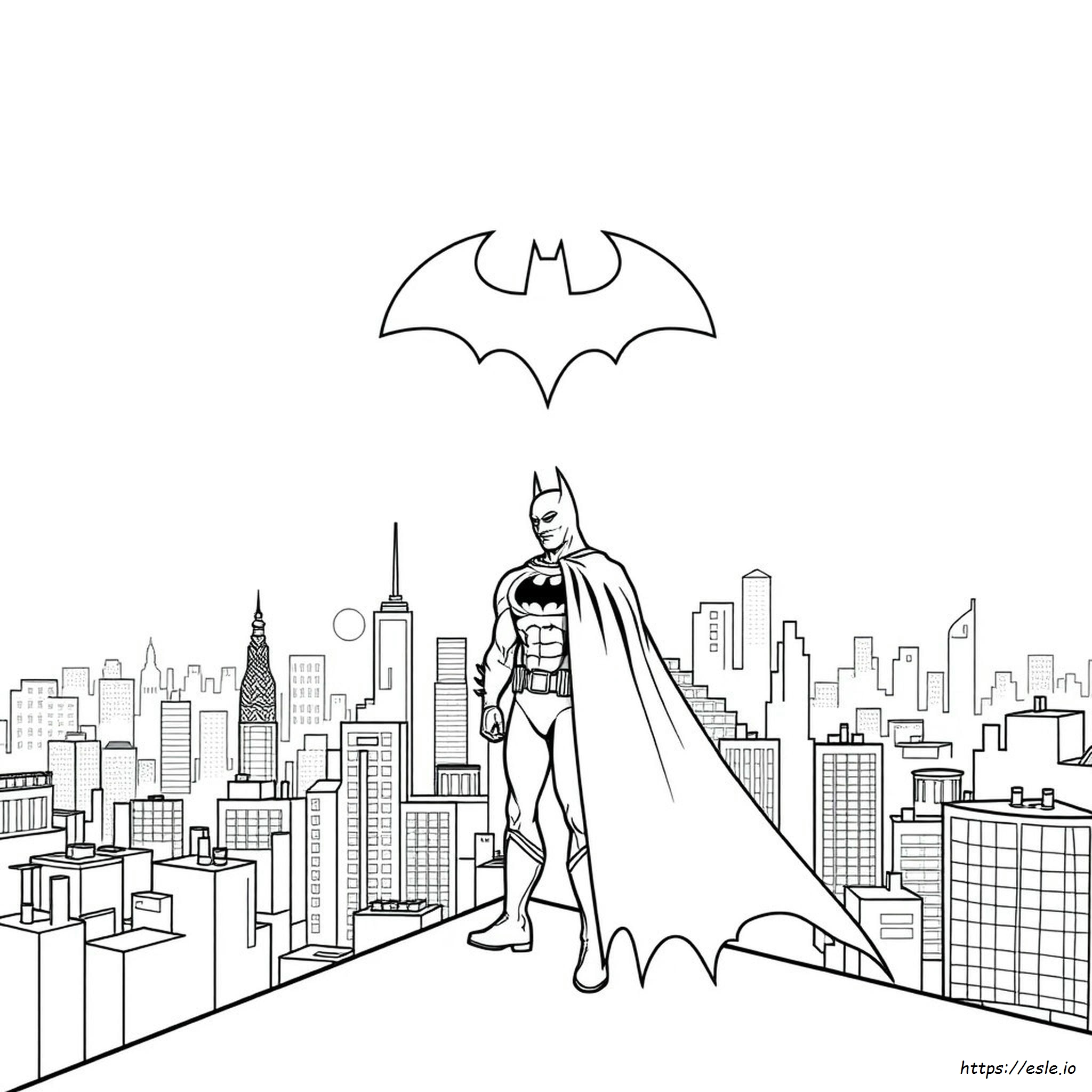 Batman Coloring Pages To Print Free