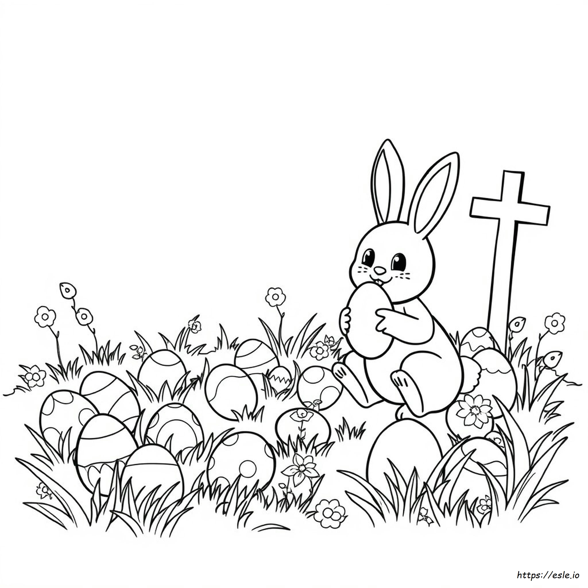Free Christian Easter Coloring Pages For Preschoolers