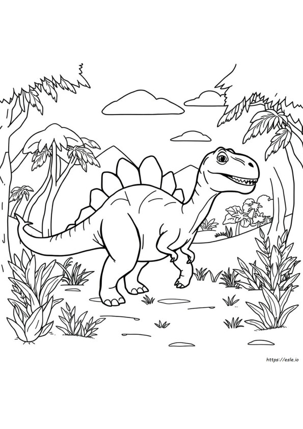 Dinosaurios Para Colorear Para Niños